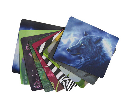 Advertising customized sublimation rubber mousepad, Promotional mouse pad