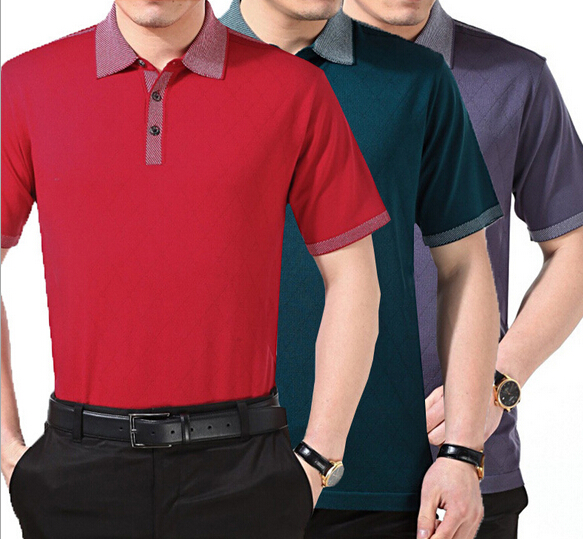 Wholesale cotton business polo shirt for men