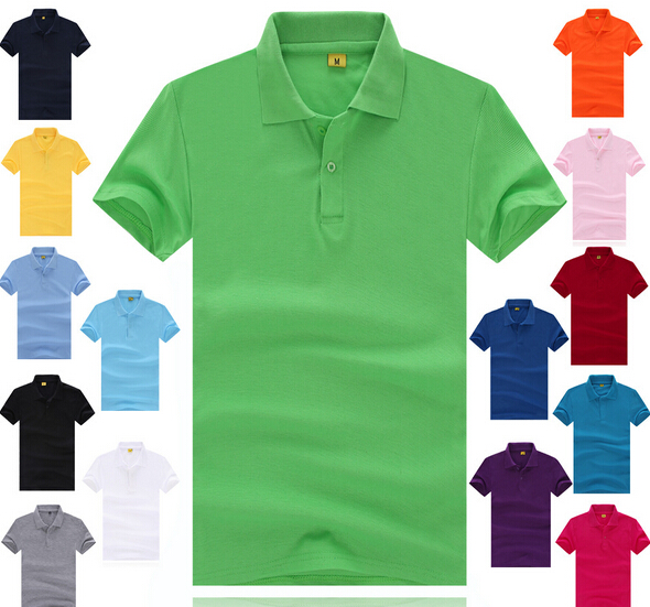 Promotional customized logo cotton polo shirt