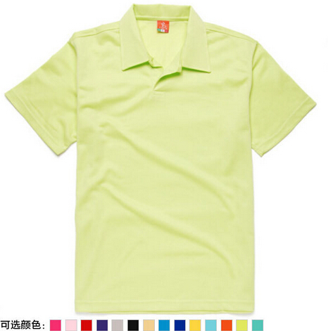 Promotional customized logo office working cotton polo shirt