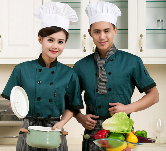 Customized chef cook uniform for hotel, chef cook uniform for kitchen