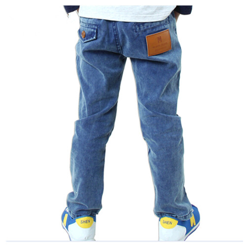 Wholesale children denim pants, children long denim trousers