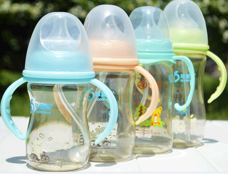 Wholesale good quality ppsu baby feeding bottle with different volume