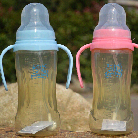 Promotional safe pp 330ml baby feeding bottle