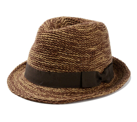 Wholesale fashion jazz melange knitting wool cap, jazz knitting wool hat