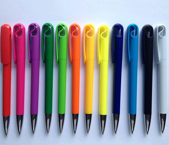 Promotional customized logo cheap plastic ballpoint pen