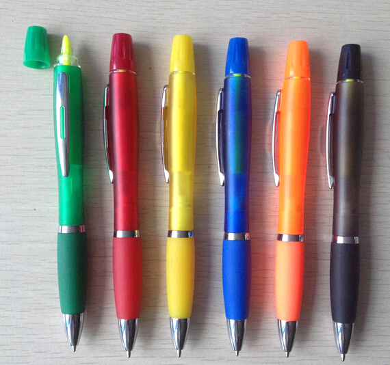 Wholesale promotional plastic highlighter pen, nite writer pen