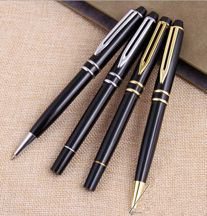 Promotional high quality black color business metal pen
