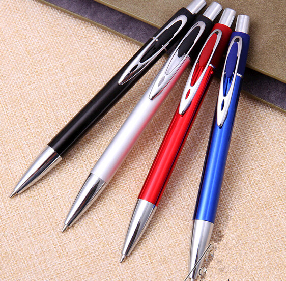 Wholesale promotional blue and red color cheap ballpoint pen