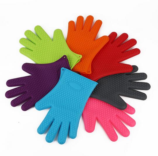 Wholesale 190g microwave oven heat insulation silicone glove