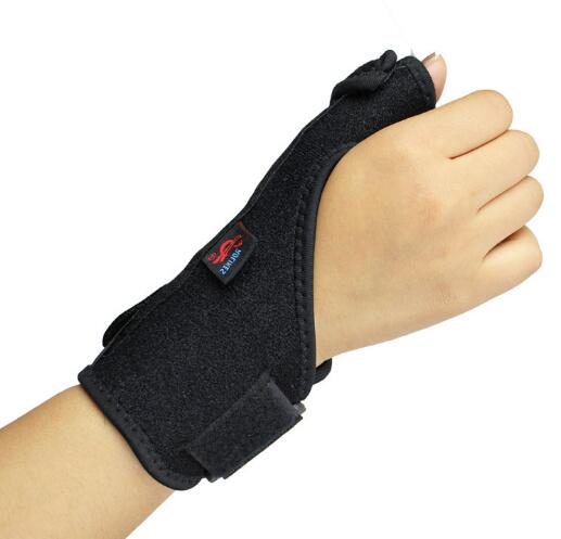 Wholesale protective adjustable black color wristband, bicycle glove, weightlifting glove
