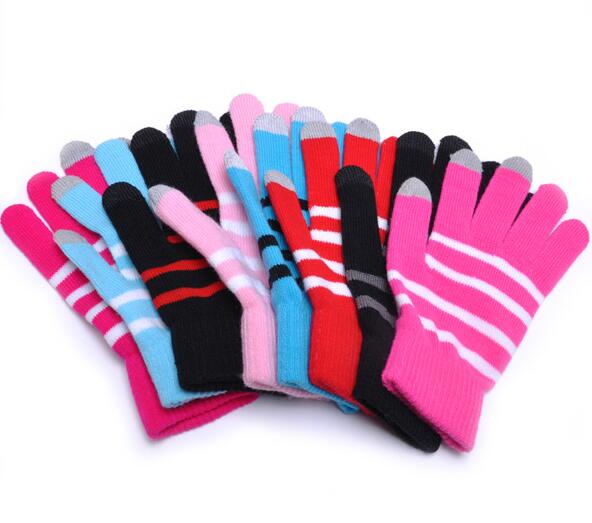 Wholesale good quality cheap smart touch screen knitted glove for ipad or iphone