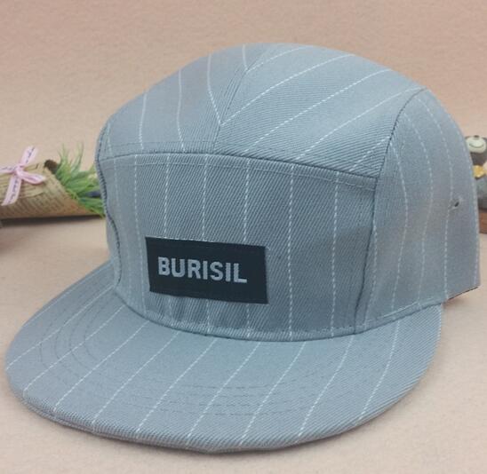 Wholesale BURISIL logo canvas material hip hop cap