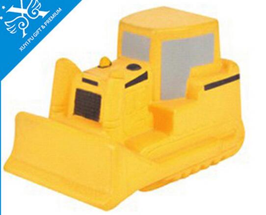 Wholeale excavator or navvy shape pu stress ball