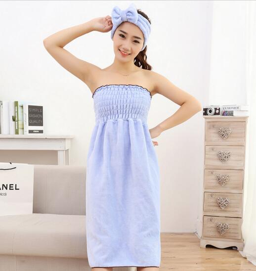Good quality with bowknot fleece dressing gown for women