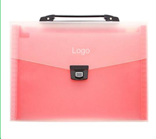 Wholesale custom logo pink color 12 pocket expandable file folders or accordion folders