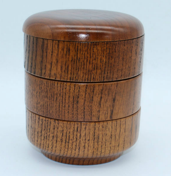 Good quality three layers wooden lunch bvox, wooden bento box, wooden food container