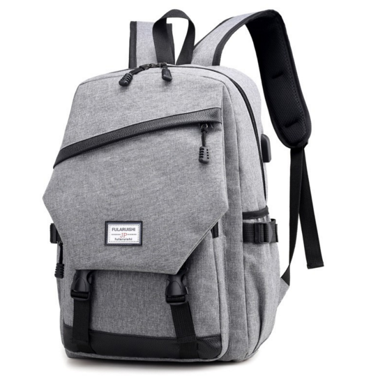 2018 new style Laptop backpack, Waterproof Business Backpack with USB Charging Port