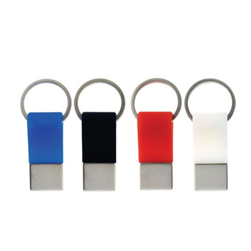 Promotional cheap pvc leather keychain
