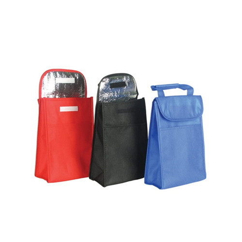 Promotional Non Woven Cooler Shopping Bag with Velcro