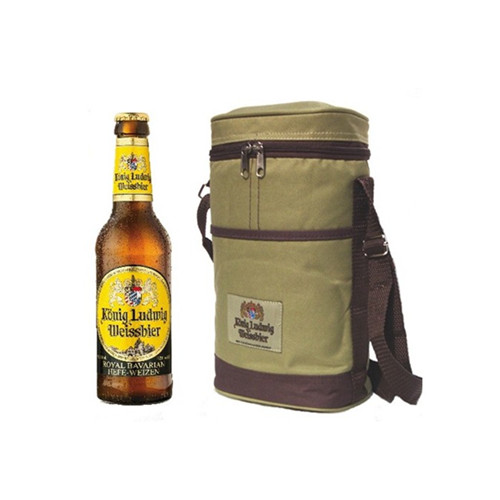 Promotional high capacity beer bottle cooler bag