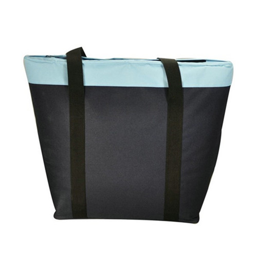 Promotional tote cooler bag with shoulder strap