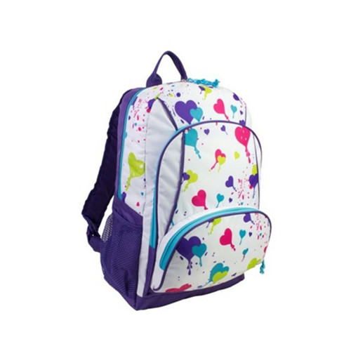 Customized colorful design school backpack