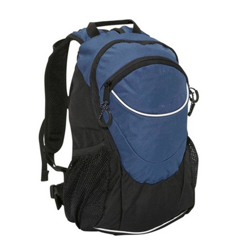 Customized blue color good quality backpack