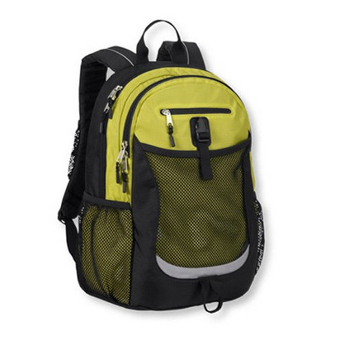 Promotional leisure backpack with mesh, sport bag