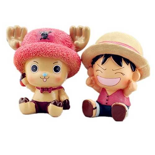 Promotional One Piece Cartoon Characters Shape Saving Box