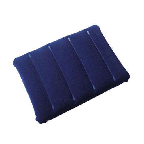 Inflatable flocking pillow, infatable foot pad, inflatable cushion