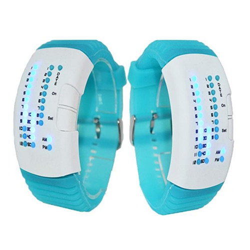 New Style LED Silicone Woman Watch