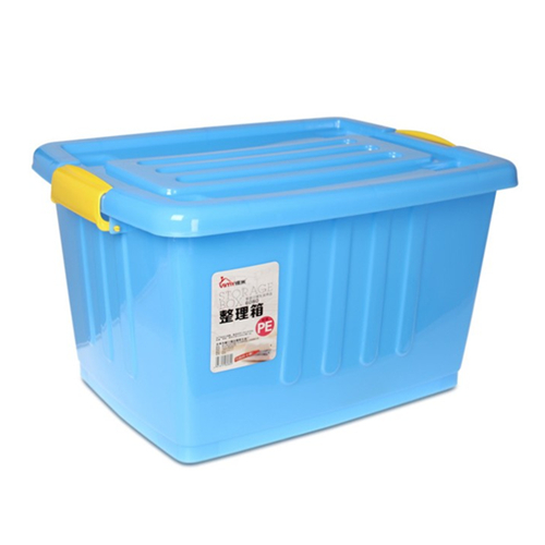 Hot-sale PE Storage Box with Pulley in Bottom