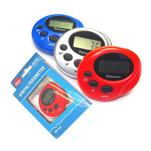 Multifunctional three buttons pedometer