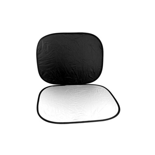 2 pcs silver and black color car side window sunshade