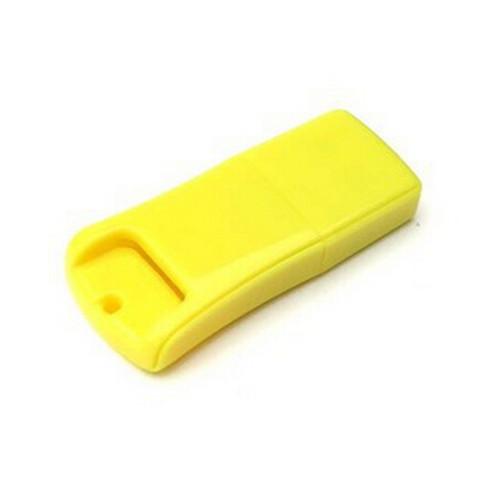 Yellow color SD and TF card reader