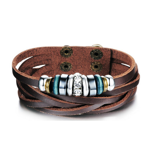 Hot sale Genuine Leather Bracelet for Man and woman