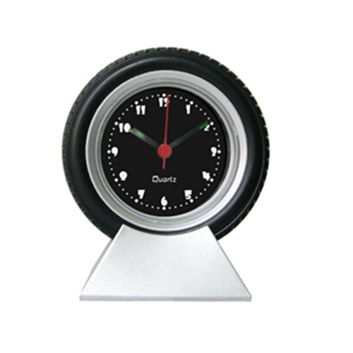 4 inch wheel clock, tire clock, tyre clock, tyre desk clock