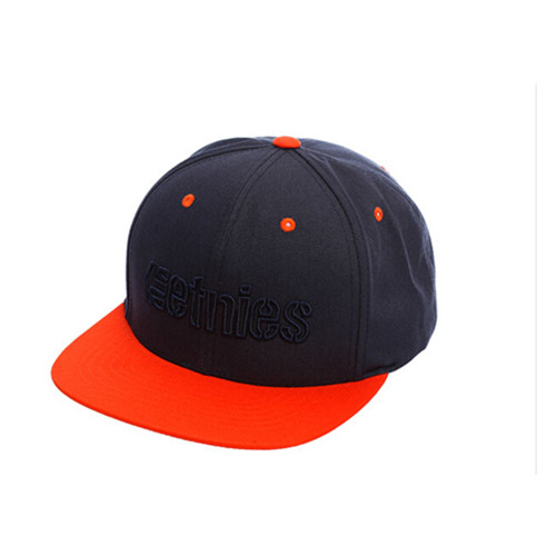 Customized embroidery logo flat bill baseball cap