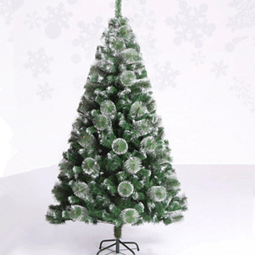 2.1m white pine needles PET material christmas tree