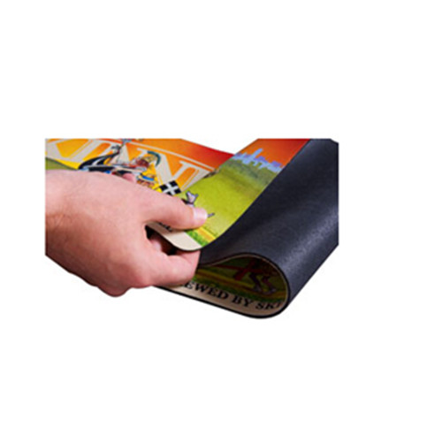 high quality customize printing logo rubber bar drip mat