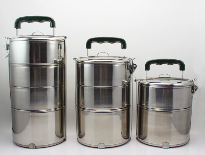 3 layers Stainless Steel food container,Thermos Lunch Box, Food Carrier