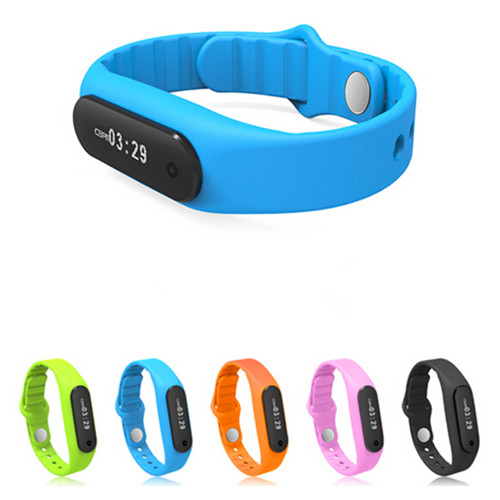 2015 waterproof bluetooth 4.0 smart band or smart bracelet with sleep and pedometer function