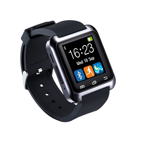 With anti-lost and calling vibrate and bluetooth function wristband smart watch