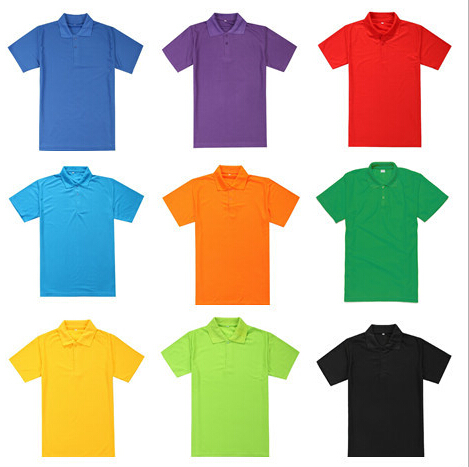 Customized logo pique cotton polo shirt for men or women