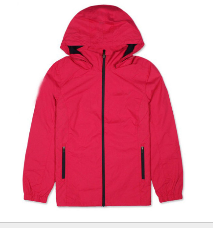 Outdoor thin sport coat, waterproof jacket, waterproof windbreaker