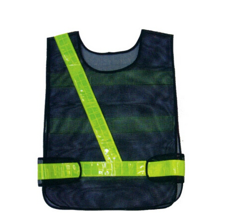 High Visibility Reflective Security or Safety Vest for Working