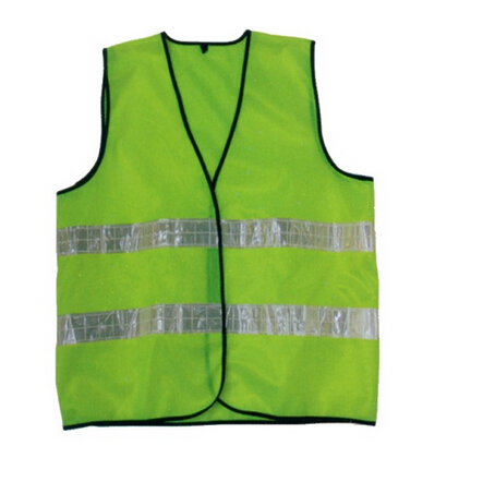 Promotional high-visibility reflective safety vest
