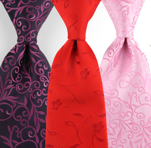 Promotional custom printing ployester wedding bridegroom tie