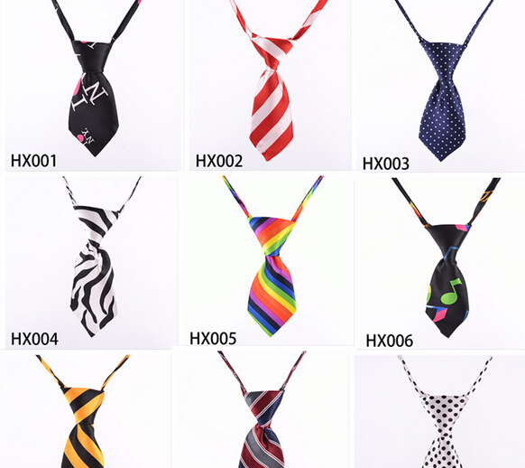 Wholesale imitated silk fabric pet dog necktie, pet dog tie